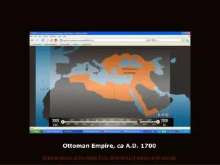 Ottoman Empire, ca A.D. 1700
