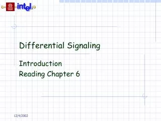 Differential Signaling