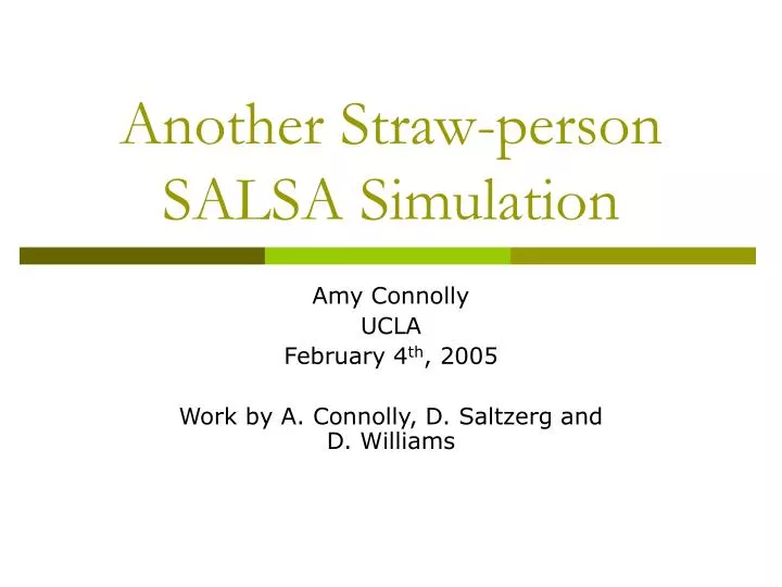another straw person salsa simulation