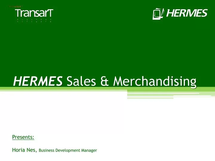 hermes sales merchandising