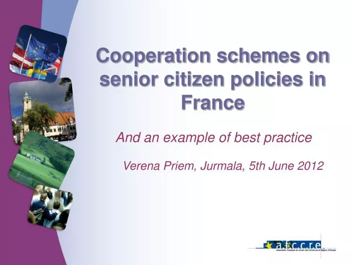 cooperation schemes on senior citizen policies in france