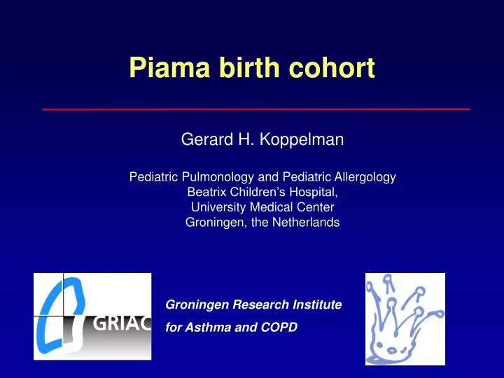 piama birth cohort