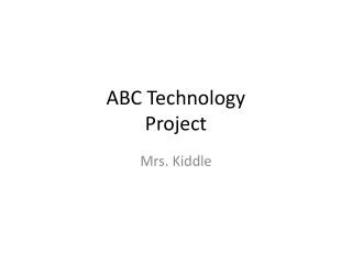 ABC Technology Project