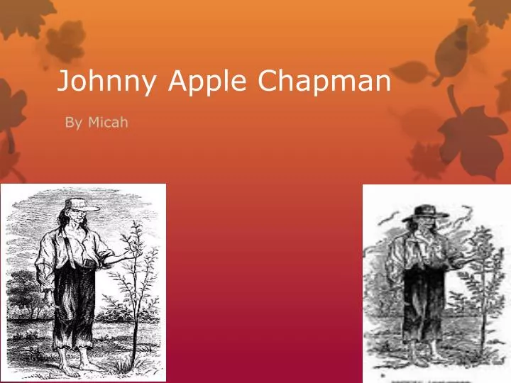 johnny apple chapman