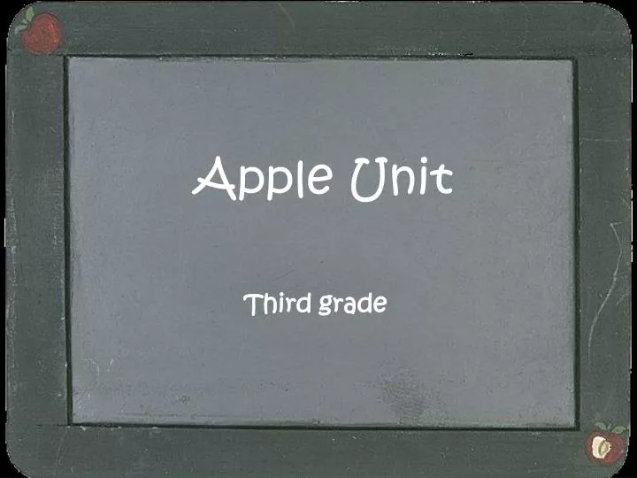 apple unit