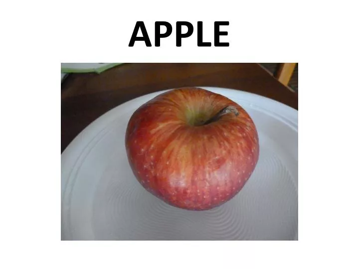 apple