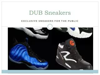 DUB Sneakers