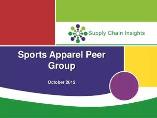 Sports Apparel Peer Group