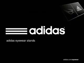 adidas eyewear stands