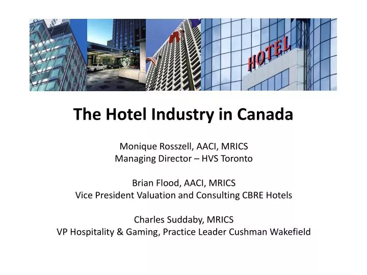 the hotel industry in canada