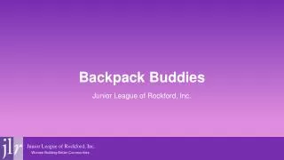 Backpack Buddies