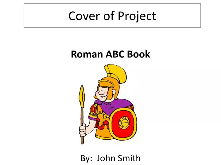 cover of project