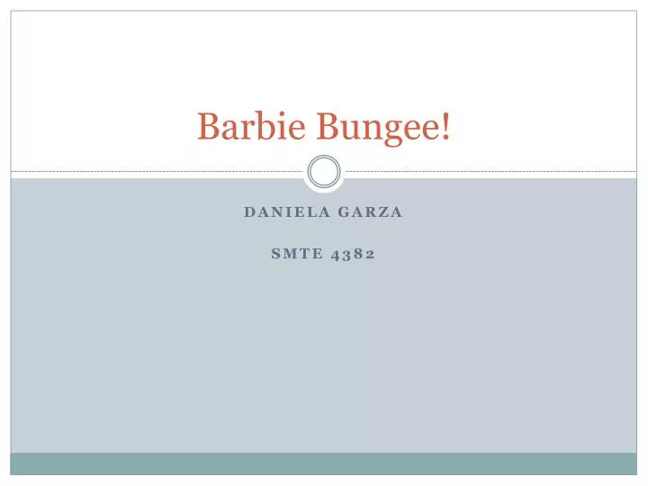 barbie bungee