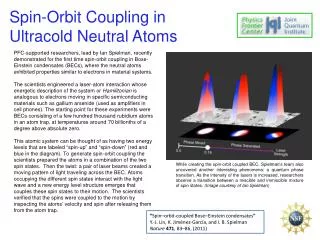 Spin-Orbit Coupling in Ultracold Neutral Atoms
