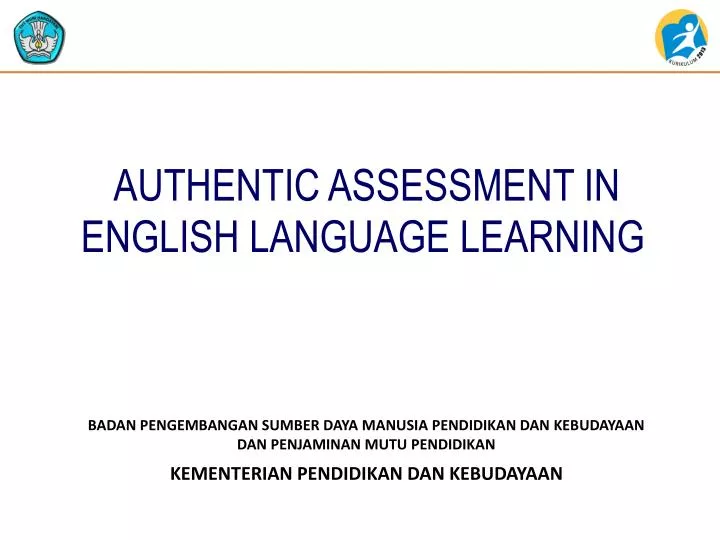 authentic assessment in english language learning