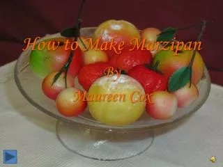 How to Make Marzipan