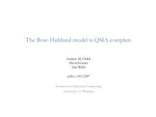 The Bose-Hubbard model is QMA-complete