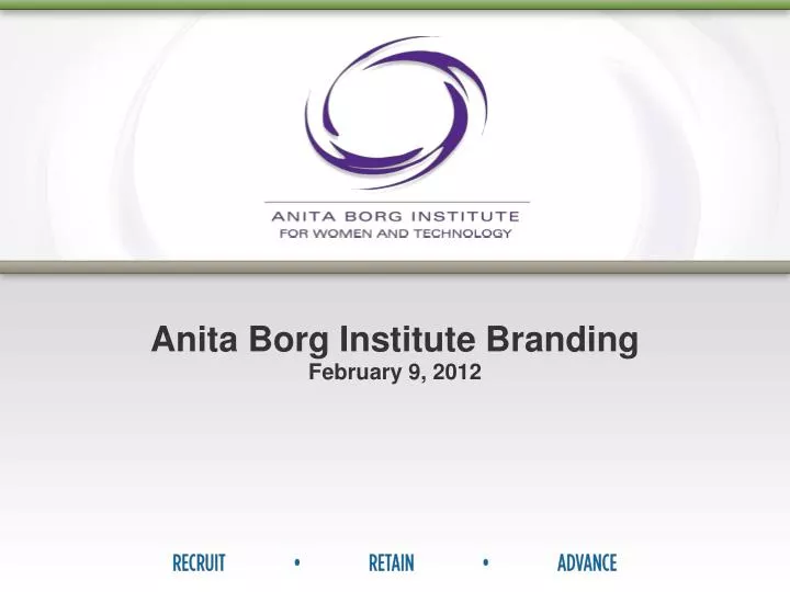 anita borg institute branding february 9 2012