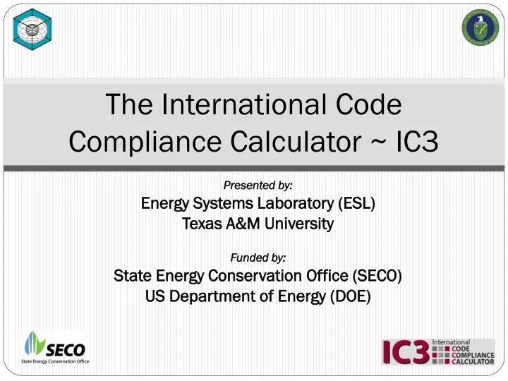 the international code compliance calculator ic3