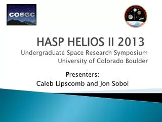 HASP HELIOS II 2013