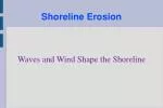 Shoreline Erosion - slide 1