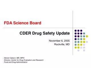FDA Science Board