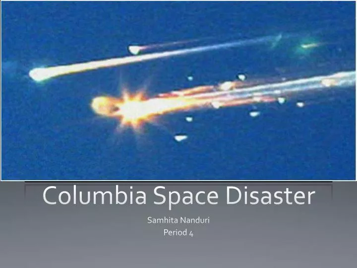 columbia space disaster
