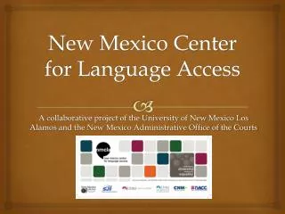 New Mexico Center for Language Access