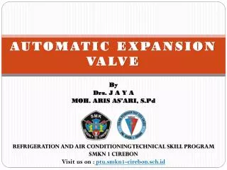 AUTOMATIC Expansion Valve