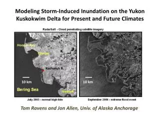 Modeling Storm-Induced Inundation on the Yukon Kuskokwim Delta for Present and Future Climates