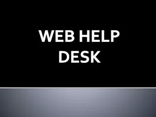 WEB HELP DESK