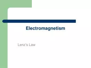 Electromagnetism