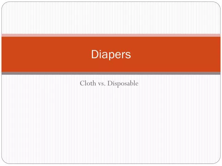 PPT - Diapers PowerPoint Presentation, free download - ID:1836049