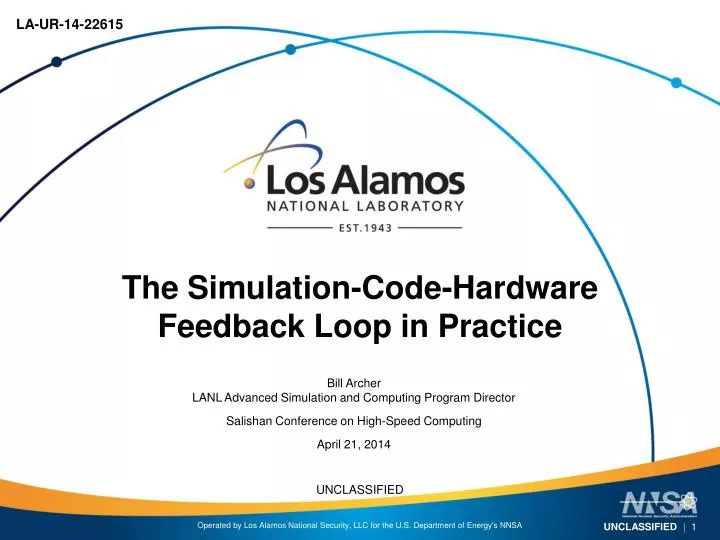 the simulation code hardware feedback loop in practice