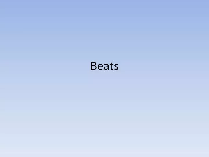 beats