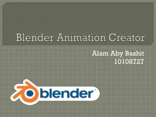 blender animation creator