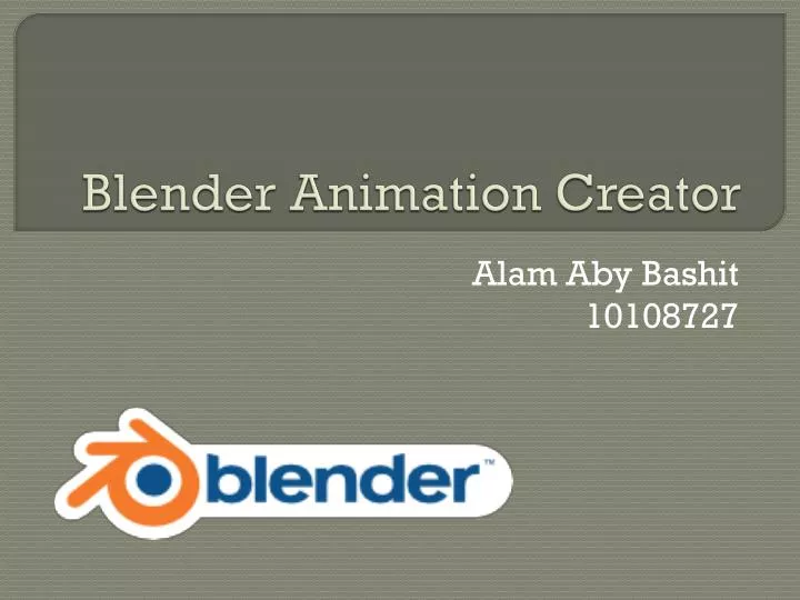 blender animation creator