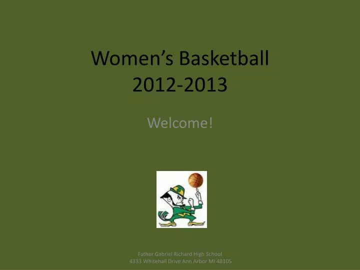 women s basketball 2012 2013