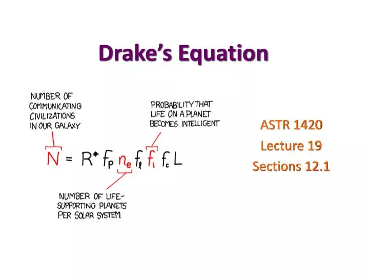 drake s equation