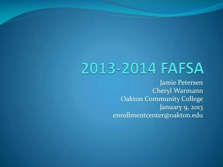 2013 2014 fafsa