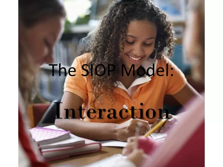 the siop model