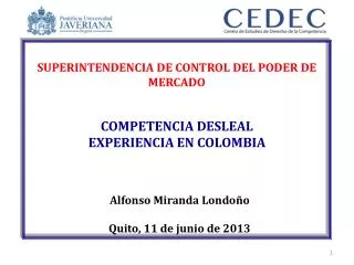 superintendencia de control del poder de mercado