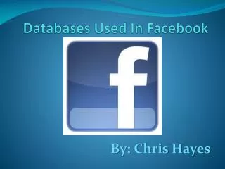 databases used in facebook