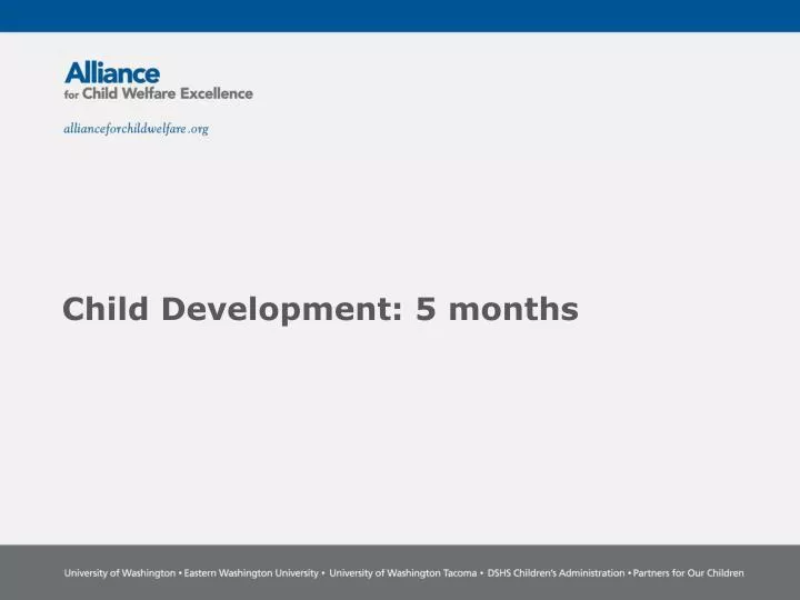 child development 5 months