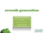Seventh Generation: Pioneering Sustainable Products in Saudi Arabia - slide 1