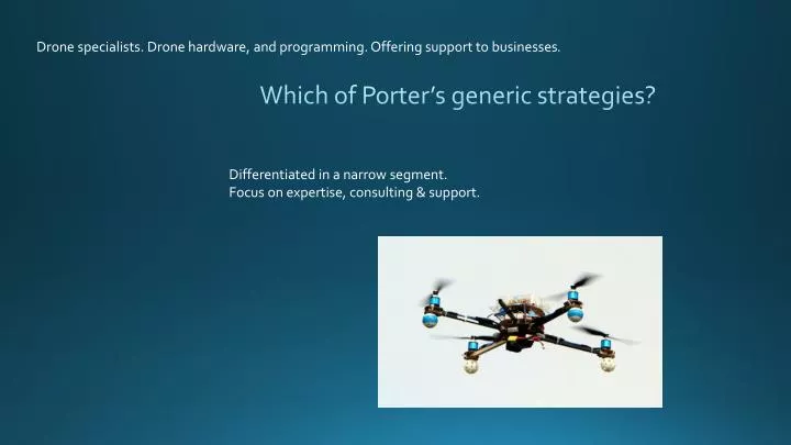 which of porter s generic strategies