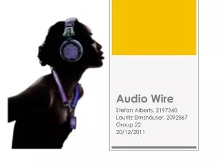 Audio Wire