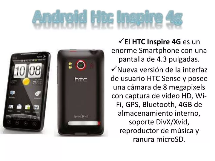 android htc inspire 4g