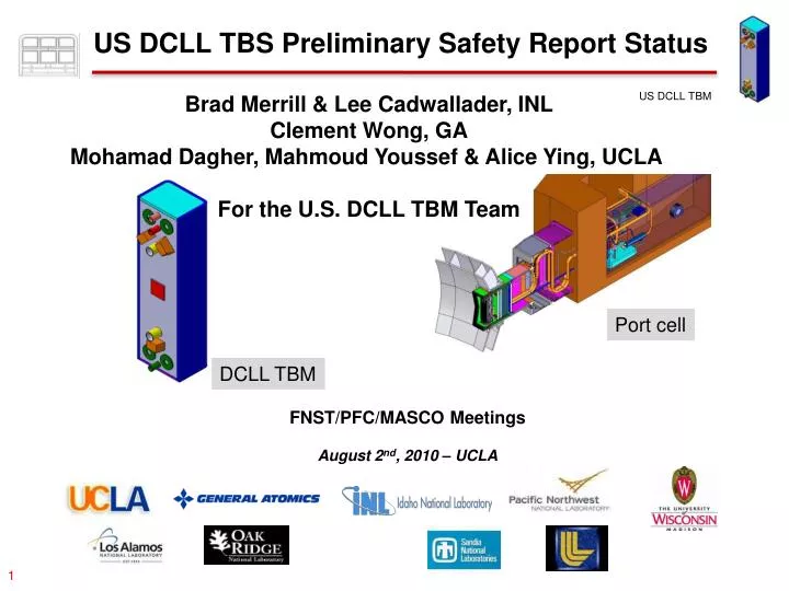 us dcll tbs preliminary safety report status