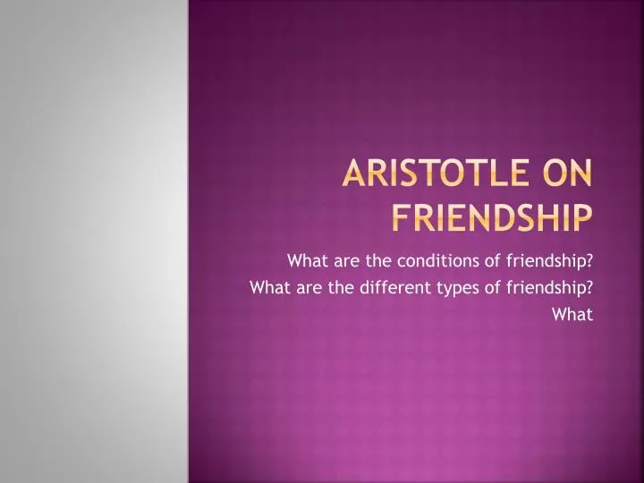 aristotle on friendship